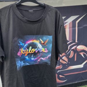 Camiseta “Negra Night Birds”